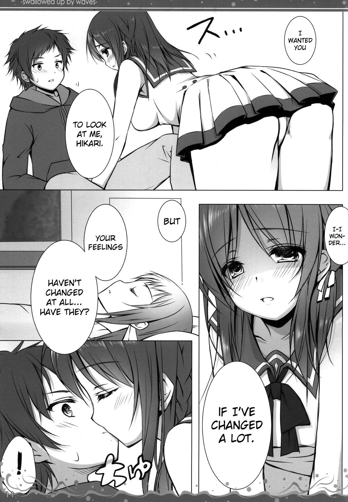 Nami Bakari no Umi no Naka | Swallowed Up by Waves page 8 full