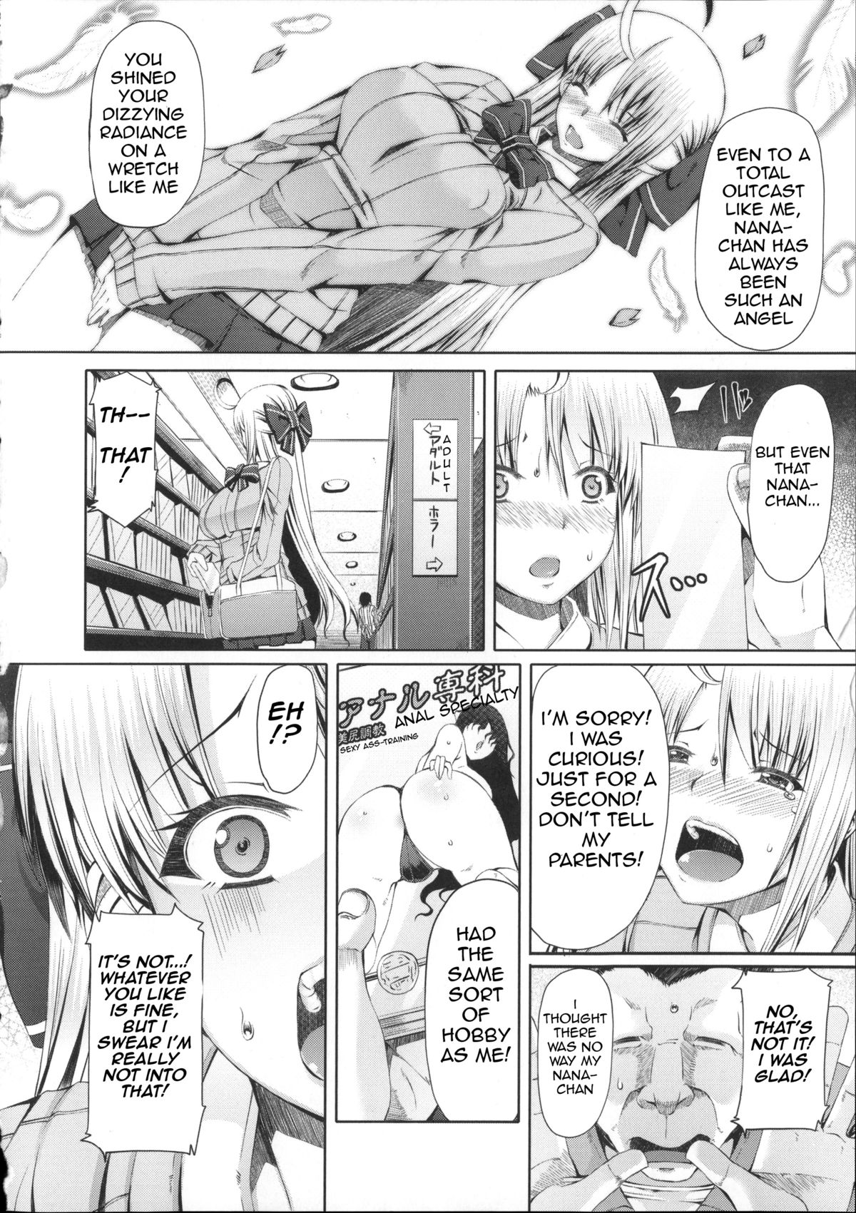 LOVE & PEACH Ch. 1 page 8 full