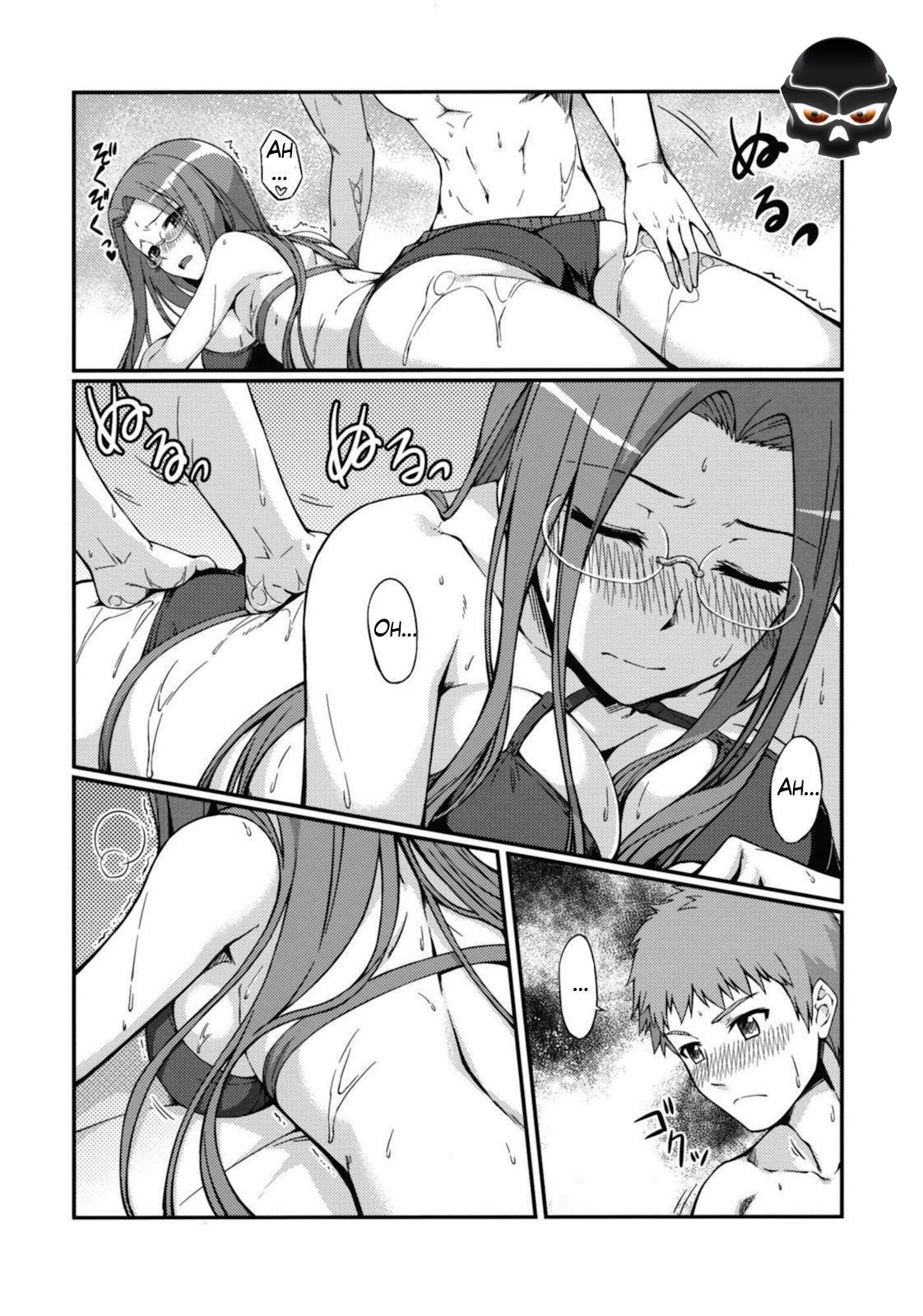 Rider-san to Kaisuiyoku. | Rider-san and the Beach page 9 full