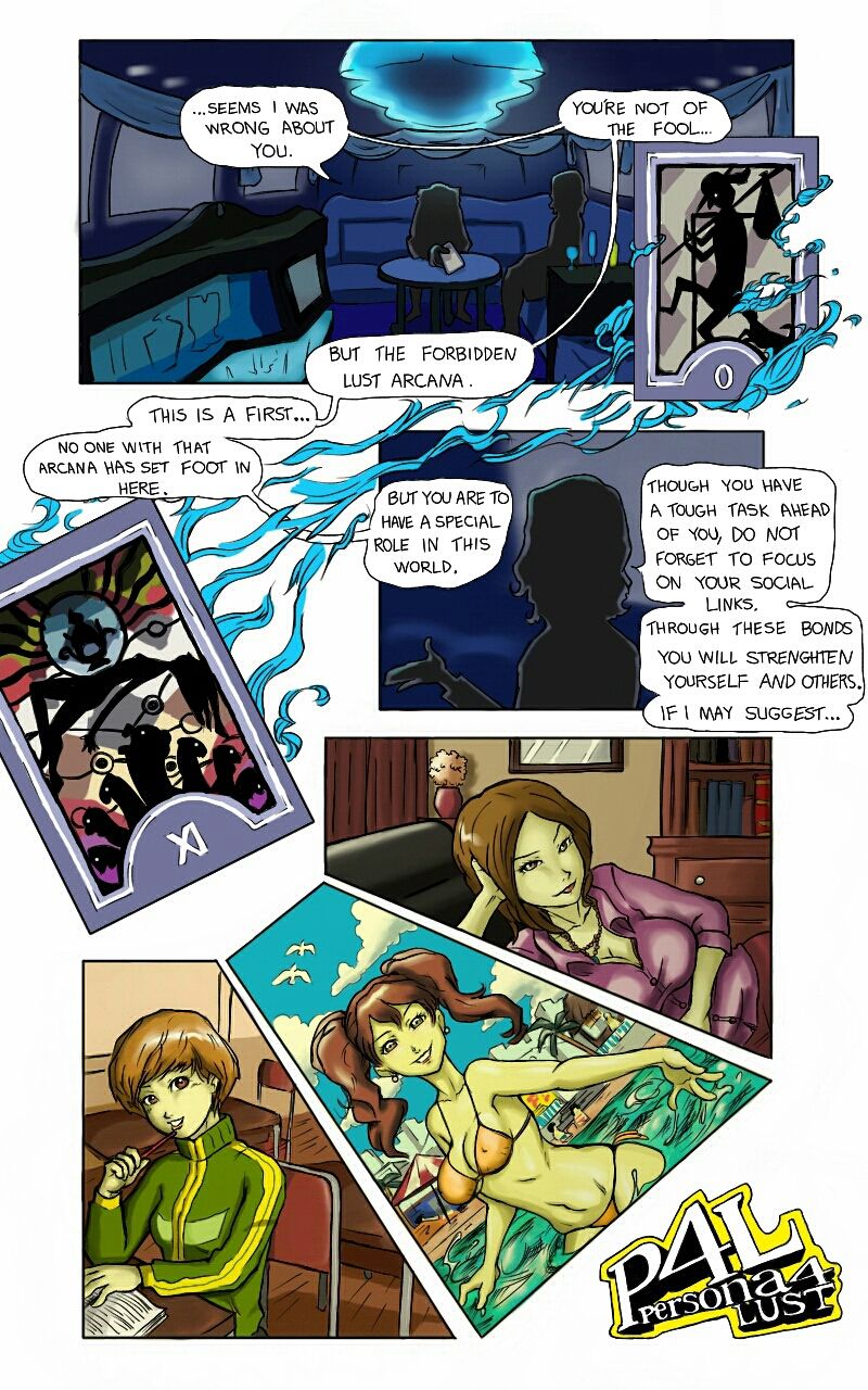 Persona 4 Lust page 1 full