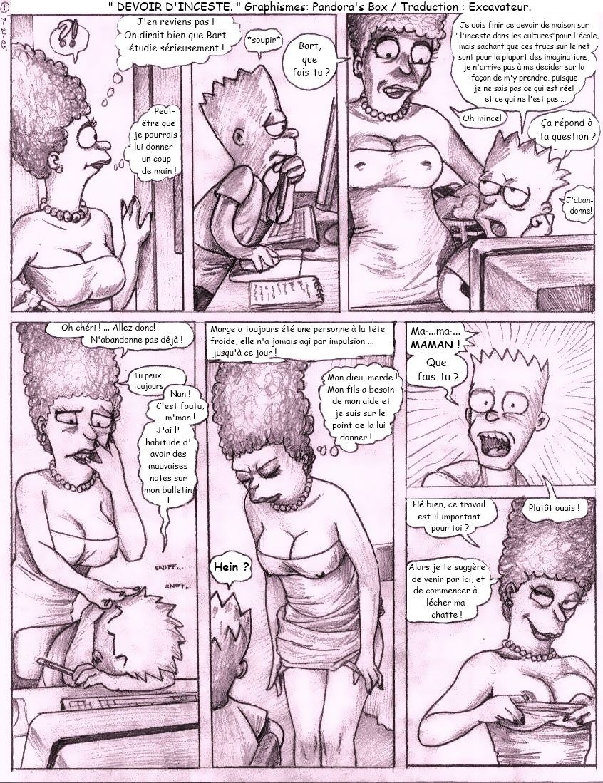 Incest on Homework page 1 full