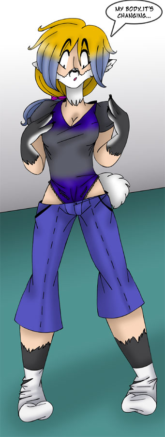 Female Fox Transformation page 7 full