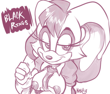 [Kayla-Na] Black Rings CD (Sonic the Hedgehog) cover