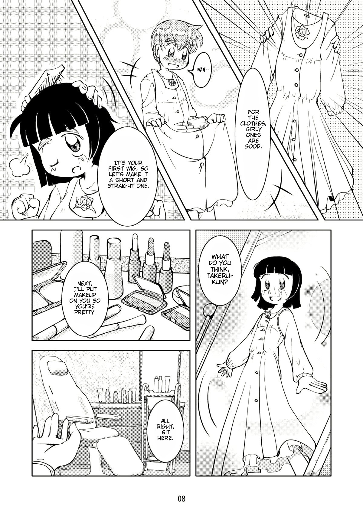 Crossdressing Boys Assemblage page 8 full