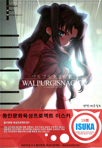 (C67) [Keumaya (Inoue Junichi)] Walpurgis no Yoru (Fate/stay night) [Korean] [ISUKA] cover
