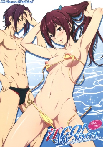 (C86) [Blue Topaz (Kuraki Hiro)] Gou GO! My Sister (Free!) cover
