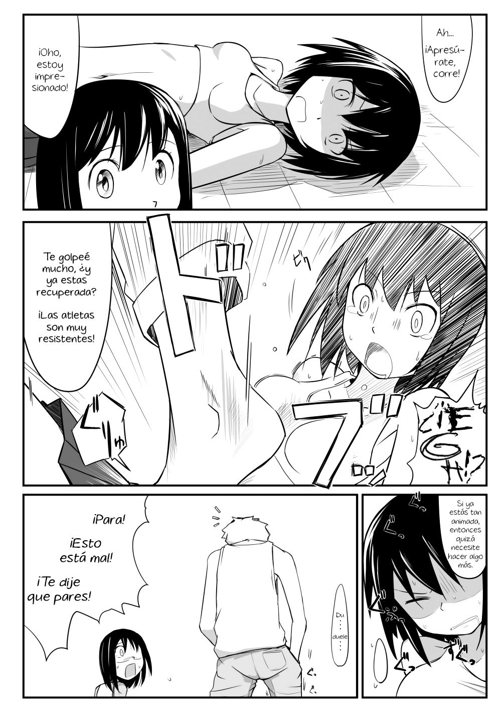 Manga About Viciously Beating Osaka’s Stomach  =Keta-I no Fansub= page 4 full