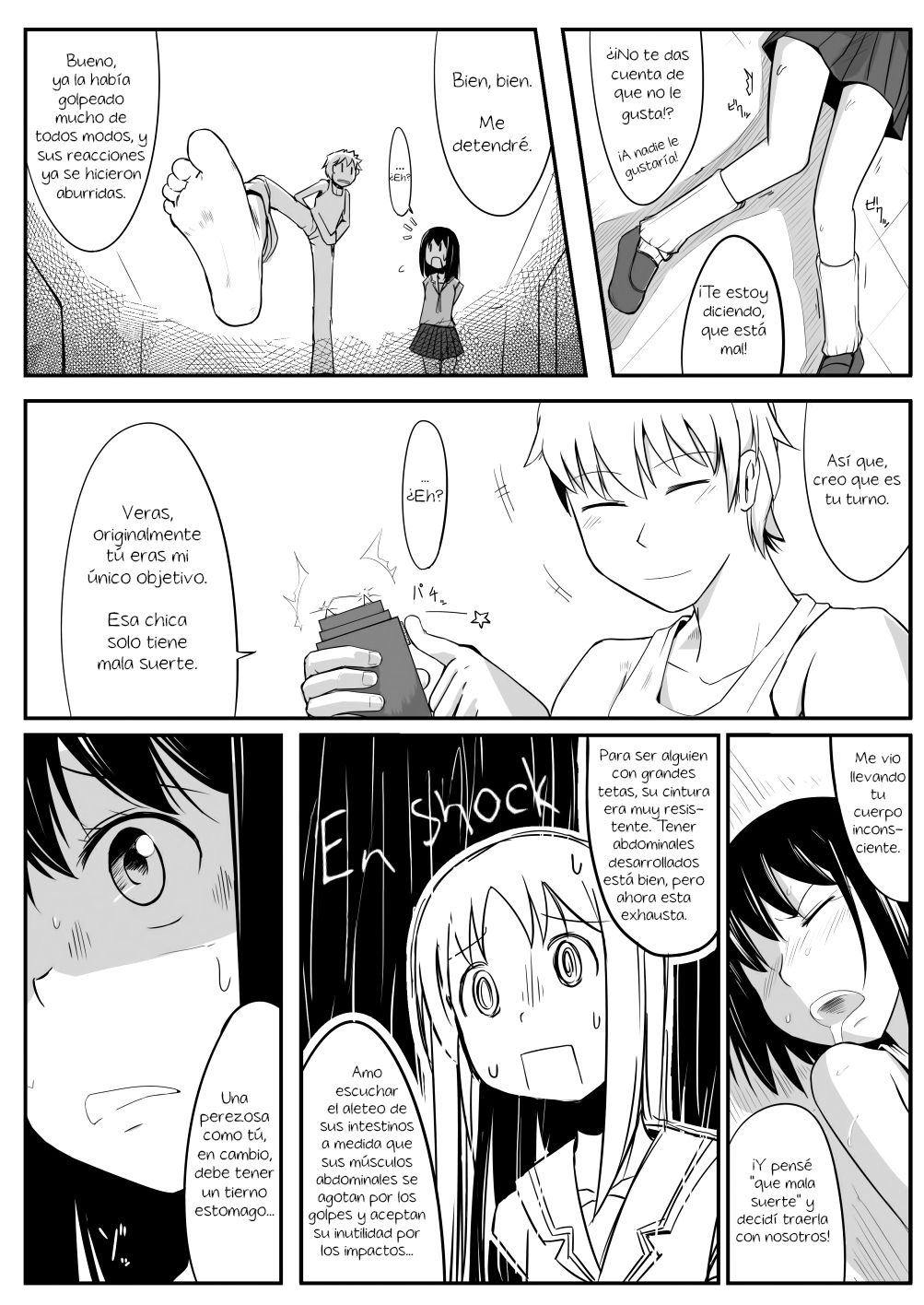 Manga About Viciously Beating Osaka’s Stomach  =Keta-I no Fansub= page 5 full