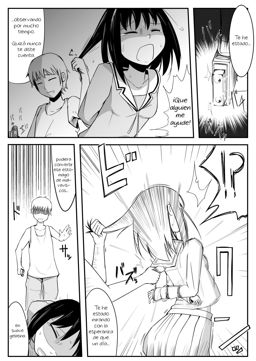 Manga About Viciously Beating Osaka’s Stomach  =Keta-I no Fansub= page 6 full