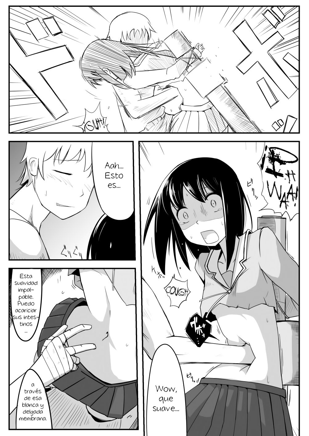 Manga About Viciously Beating Osaka’s Stomach  =Keta-I no Fansub= page 8 full
