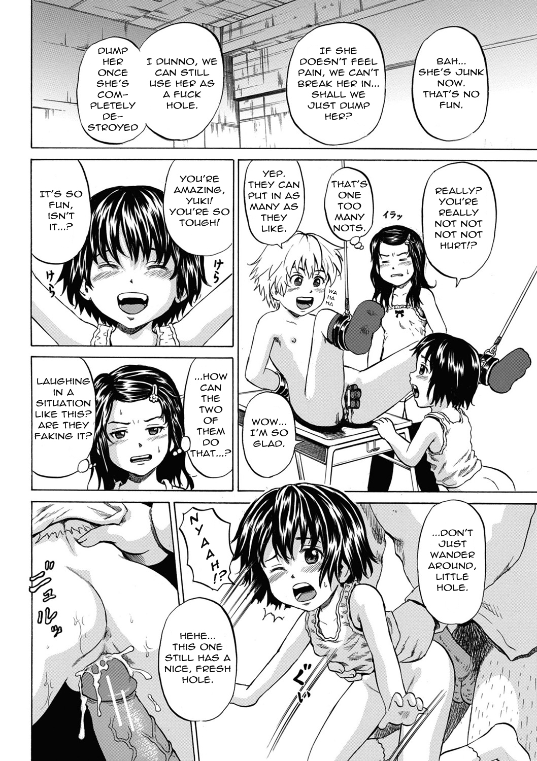 Kizudarake no Shoujo-tachi | Grievously Wounded Girls Ch. 3   =StatistcallyNP= page 12 full