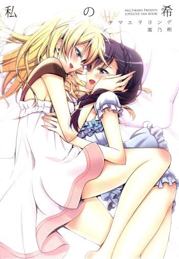 (C86) [Waterfall (Takano Saku)] Watashi no Nozomi (Love Live!) cover