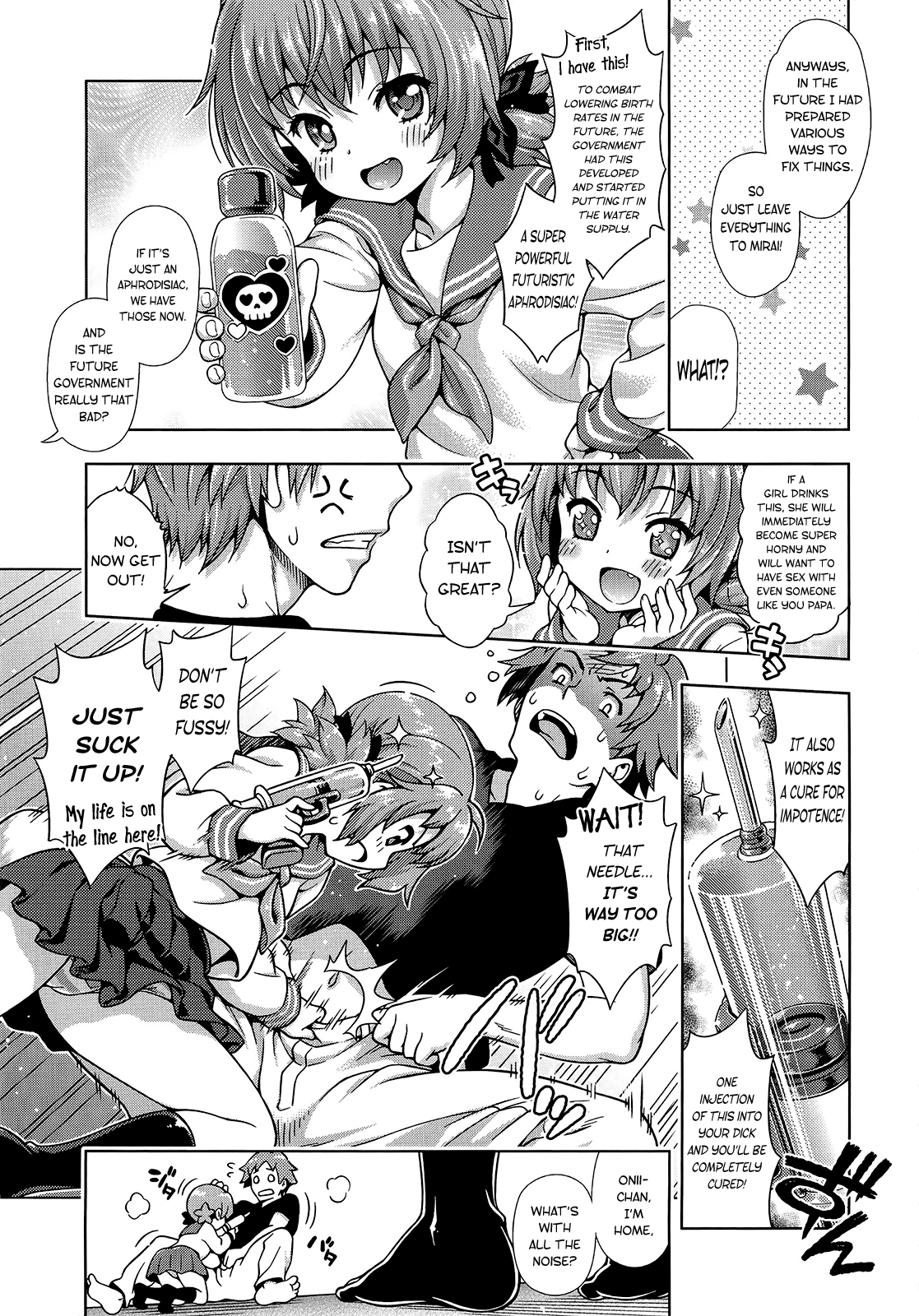 Mirai kara kimashita! | Mirai Paradox page 5 full