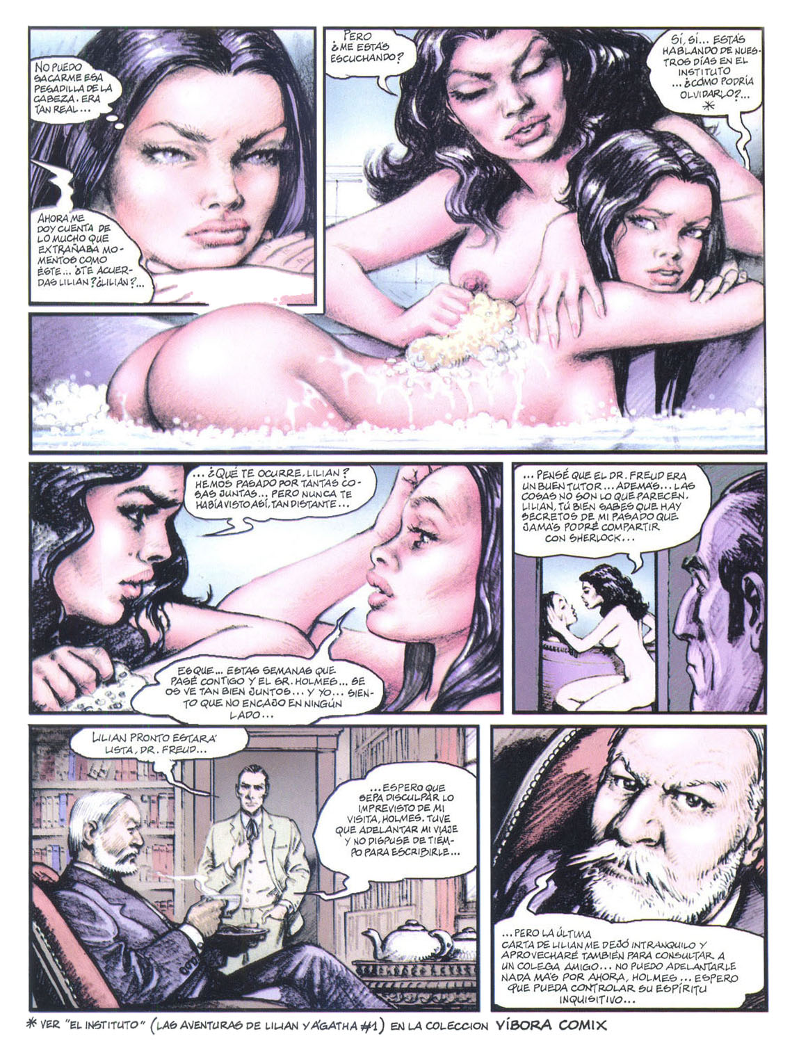 Solano López y Pol El Instituto IV El sueño eterno - Page 3 - Comic Porn XXX