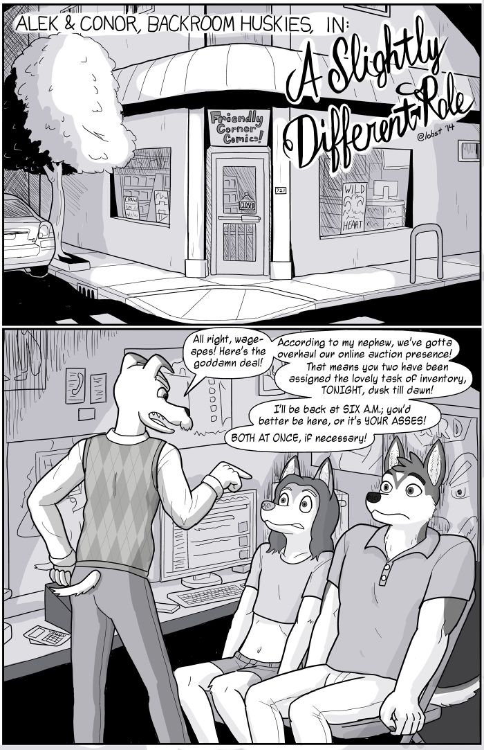 A Slightly Different Role page 1 full