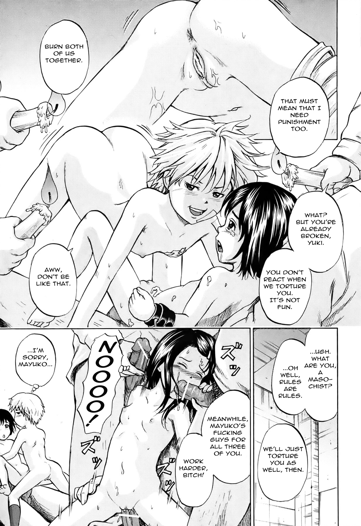 Kizudarake no Shoujo-tachi | Grievously Wounded Girls Ch. 8   =StatistcallyNP= page 11 full