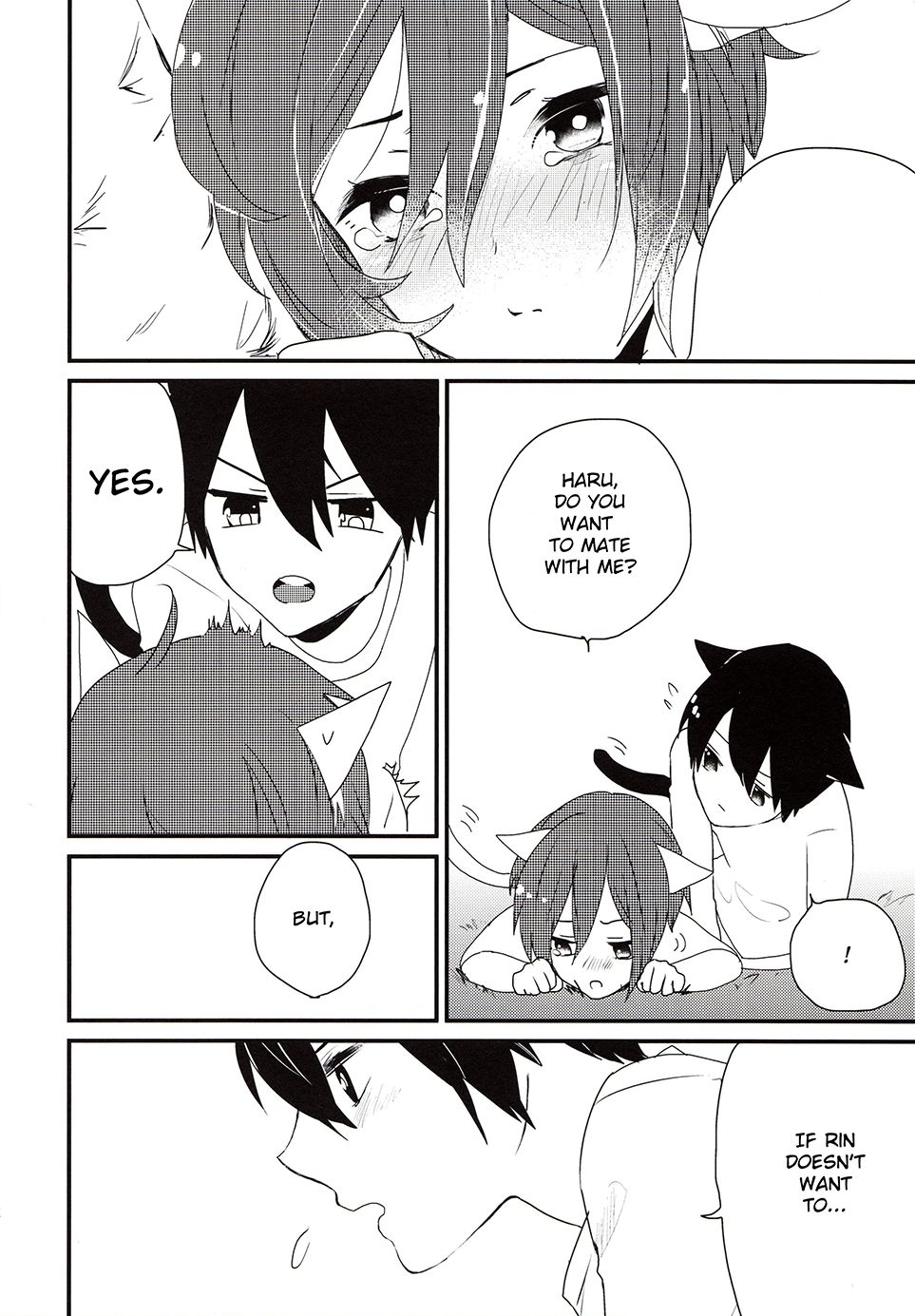 Himitsu no Nyanko-chan | A Secret Between Kitties page 12 full