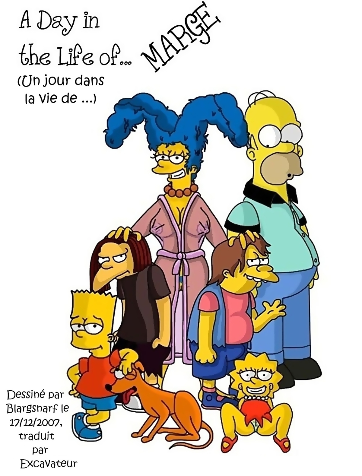 A Day in the Life of Marge page 1 full