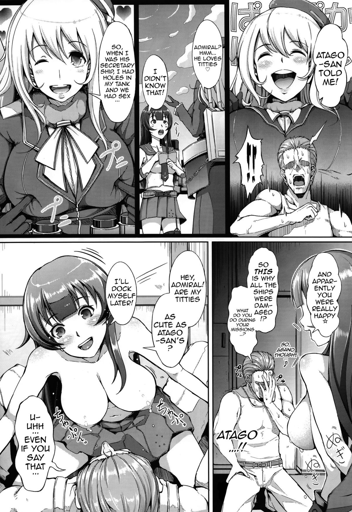 Teitoku-san ♪ Tank ni Ana ga Aichatta page 11 full