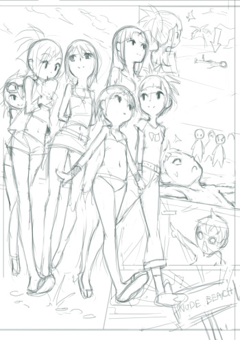 [aegisherofallen] Day at beach (Various) cover