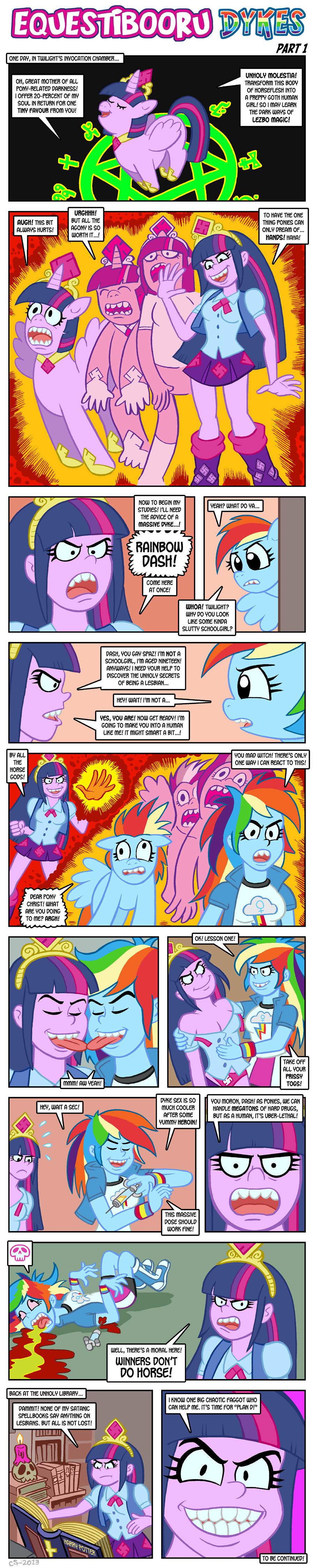 Equstibooru Dykes page 1 full