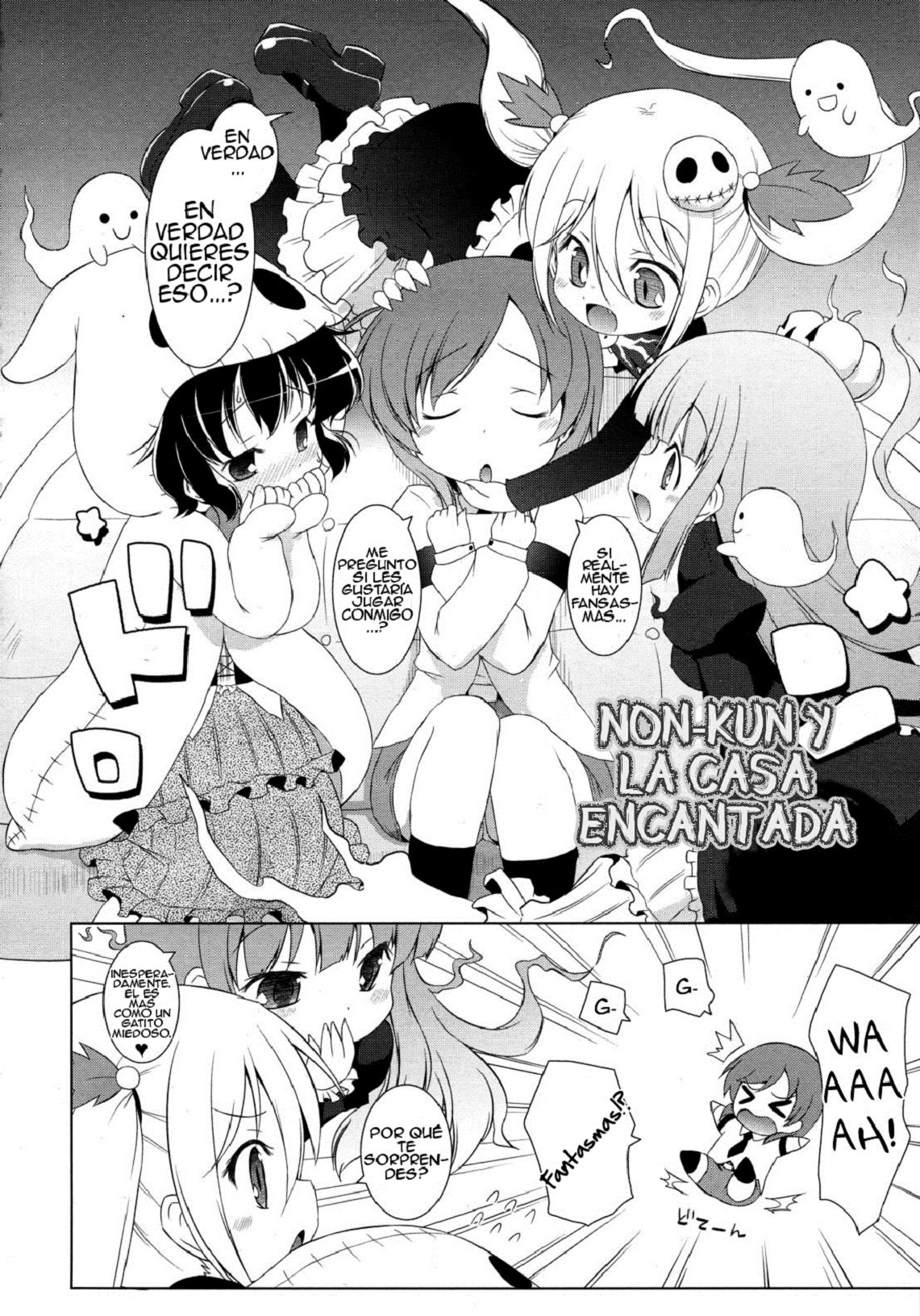Non-kun to Obakeyashiki | Non-kun and the Haunted House page 2 full