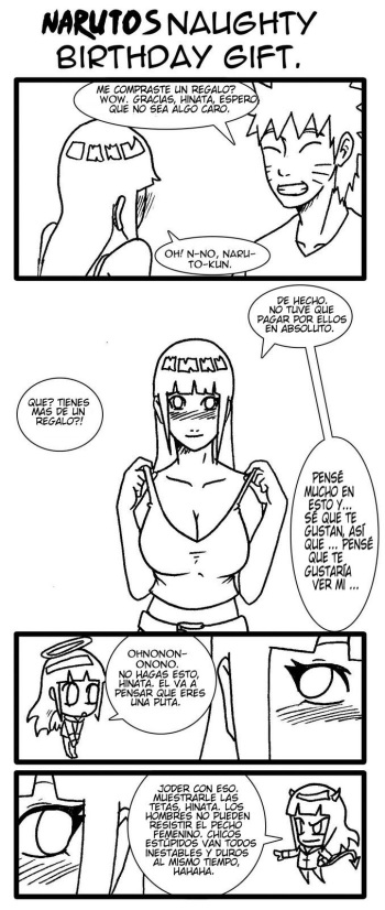[Matt Wilson] El Atrevido Regalo De Cumpleaños de Naruto (Spanish) cover