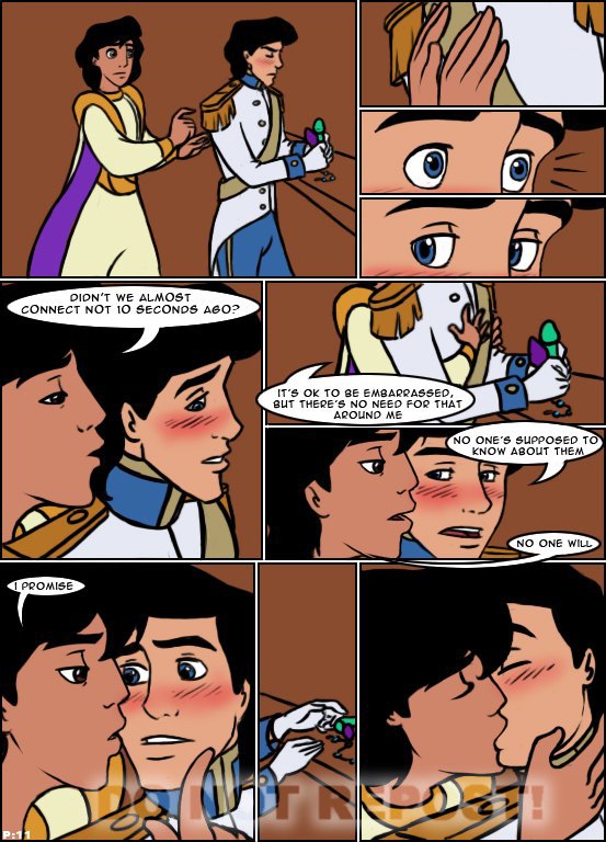 Aladdin and Prince Eric Get Together page 7 full