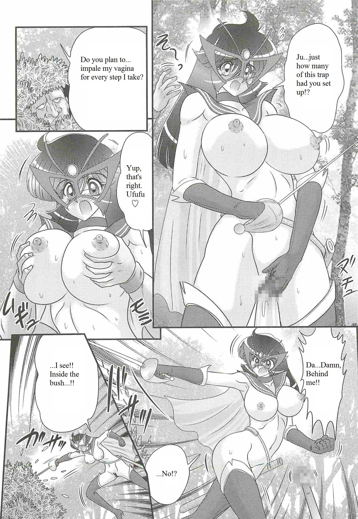 Kaiketsu!? Zenra Knight Ch. 3 | Love Trap of the Forest!? Physical Lesson turns into Military Training?   Translations page 9 full