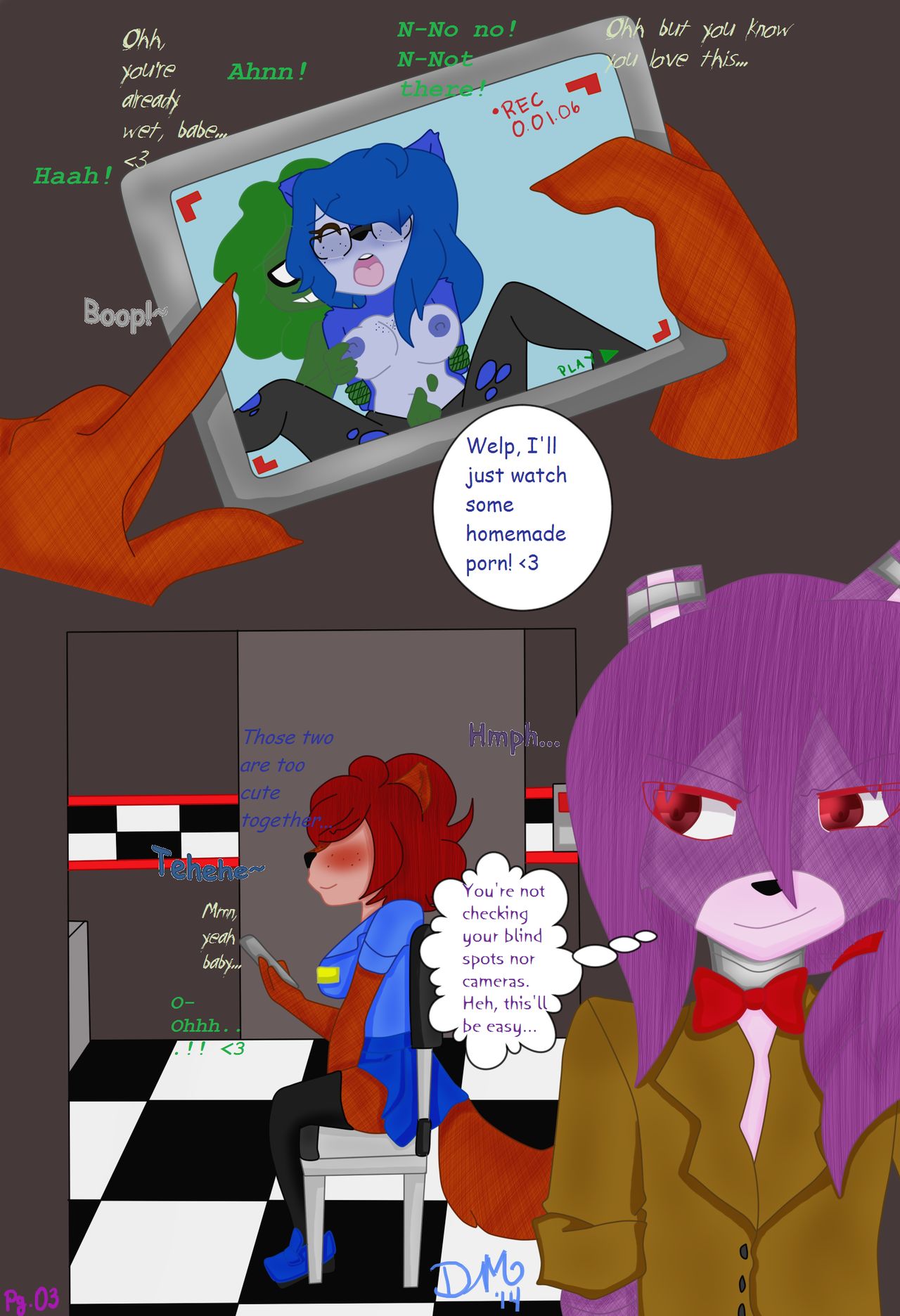 Fnaf porn comic night 1