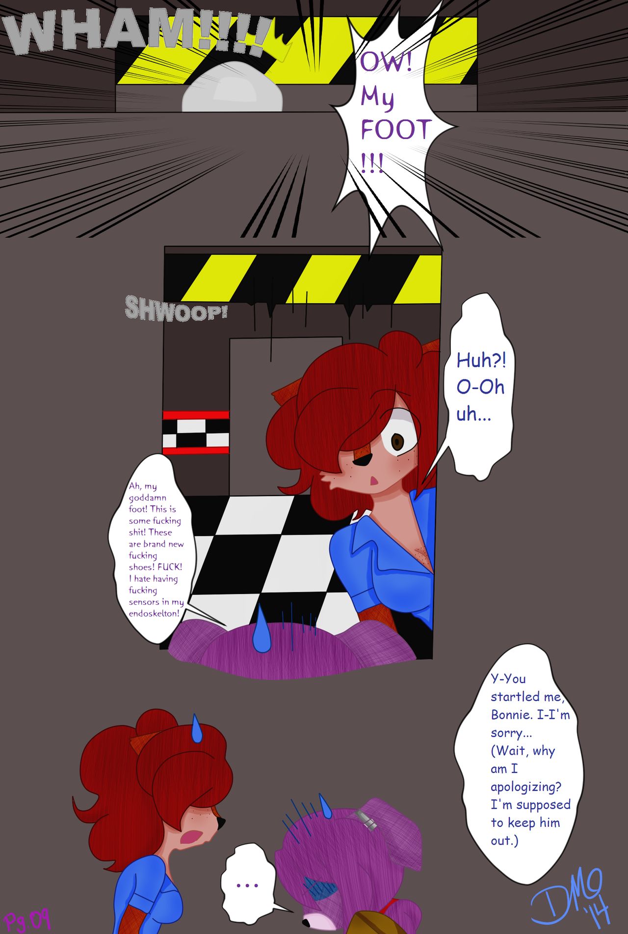 Night 1: Bonnie x Jasmine page 9 full