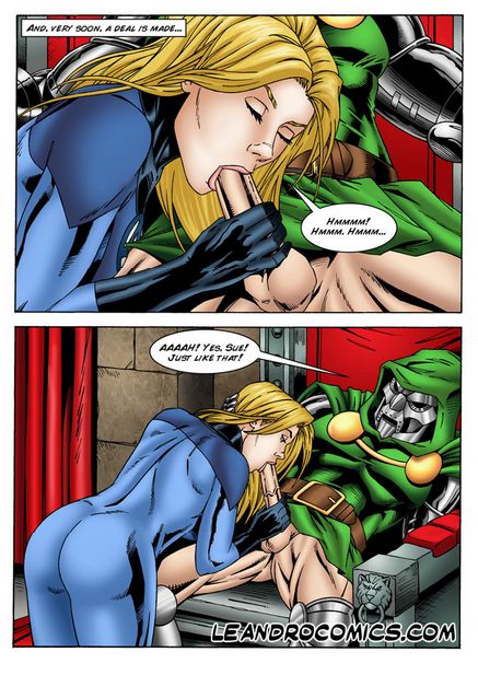Only Invisible Woman can save the Fantastic Foursome from Dr. Doom! page 6 full