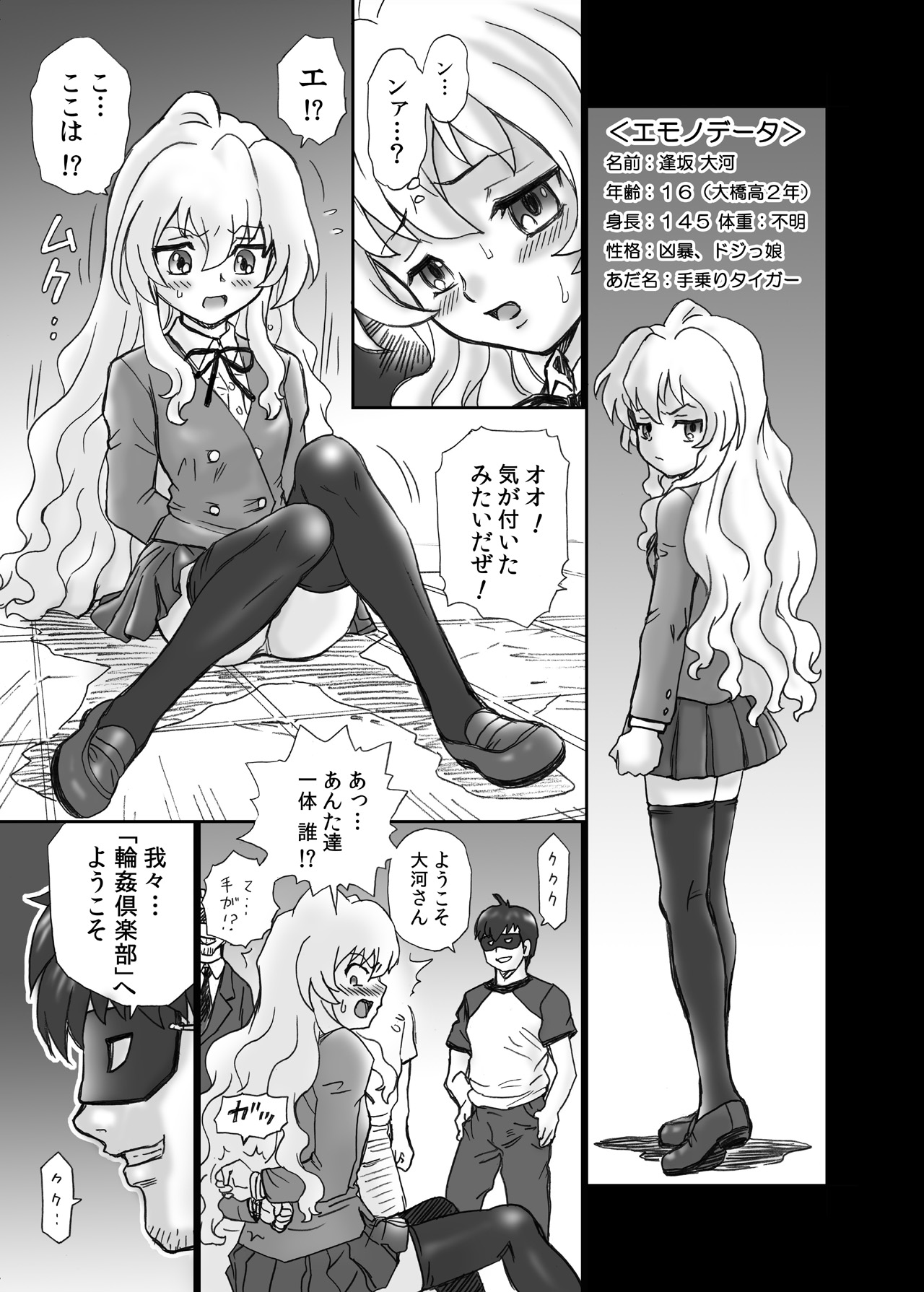 "Toradora!" Anal & Scatolo Sakuhinshuu page 4 full