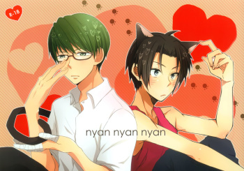 [gin, 6921. (Nao, Saki Karin)] Nyan Nyan Nyan (Kuroko no Basuke) cover