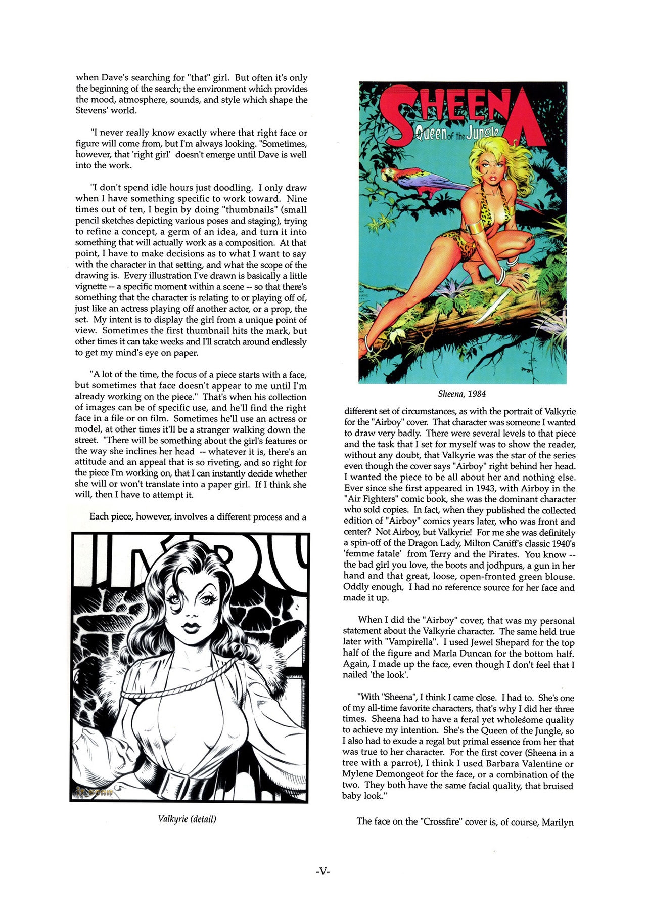 Vamps & Vixens - The Seductive Art of Dave Stevens page 7 full
