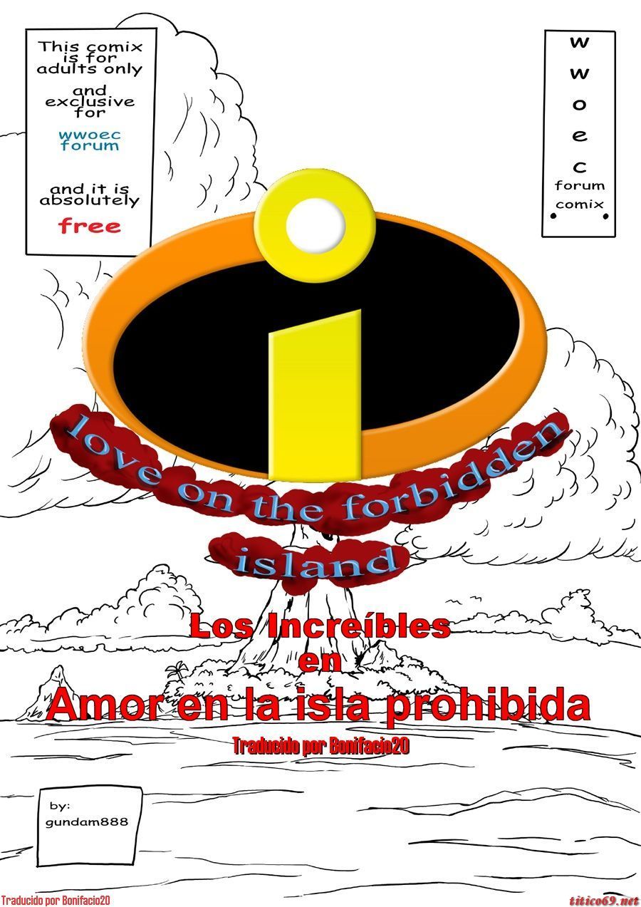 Amor en la isla prohibida-Los Increibles page 1 full