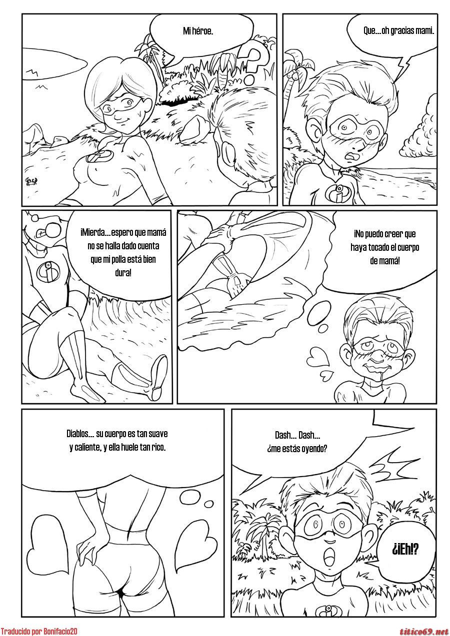 Amor en la isla prohibida-Los Increibles page 4 full