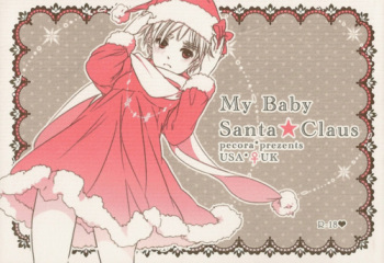 (C79) [pecora* (Kao)] My Baby Santa Claus (Axis Powers Hetalia) [English] [OKFan] cover