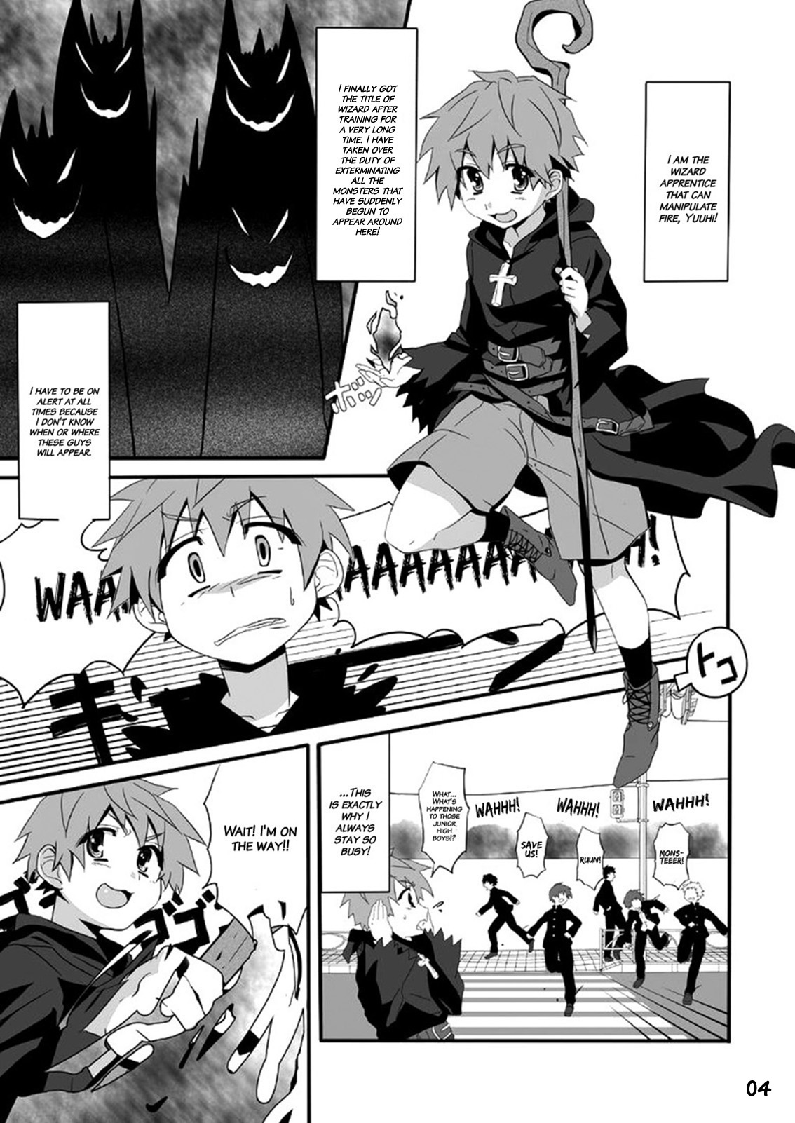 Minarai Majutsushi no Ninmu! | Mission of a Wizard's Apprentice! page 4 full