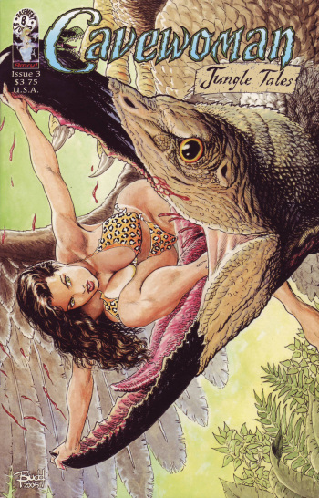 Cavewoman - Jungle Tales 3 / Blonde Medusa cover