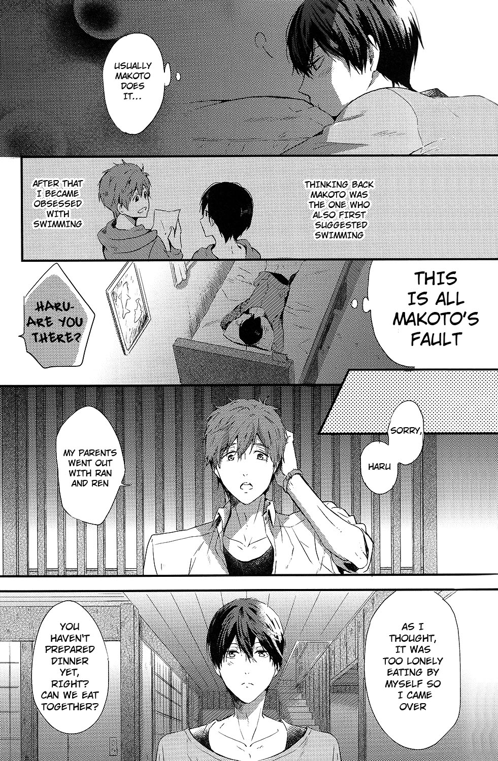 Makoto Nara Taberarete mo Ii yo | If it's Makoto, I don't mind being eaten page 12 full