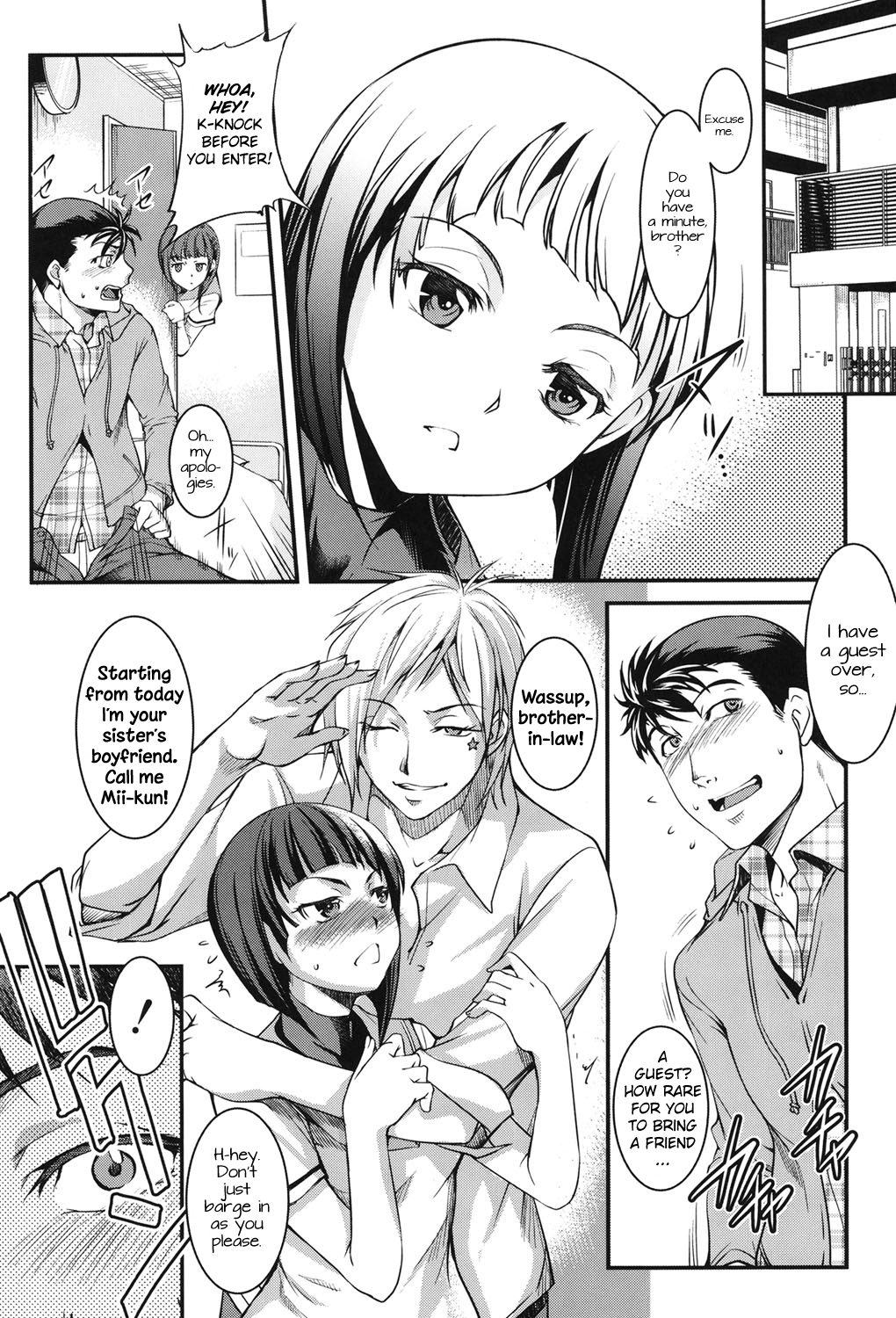 Aniue ga Kedamono Sugite Meiwaku Sugiru Ch. 1 page 6 full