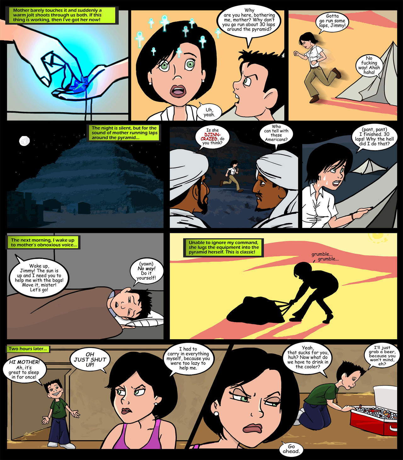 Egyptian Magic page 6 full