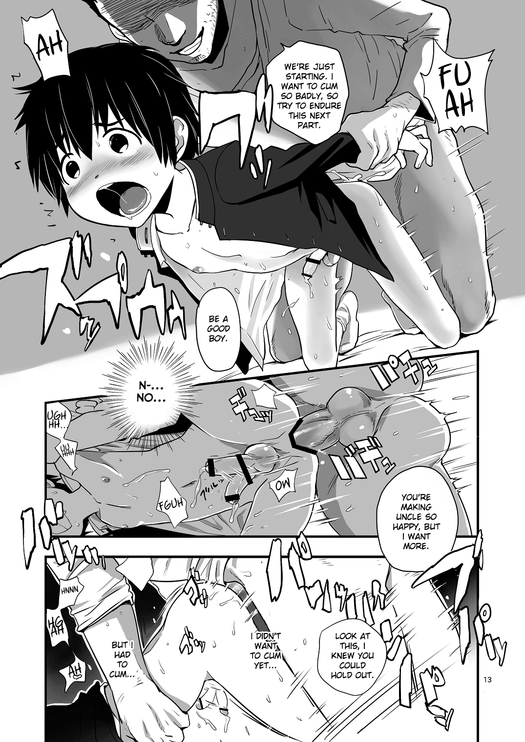 Chicchai Seigi wo Tsume Konda hon - Ojisan Hen page 12 full