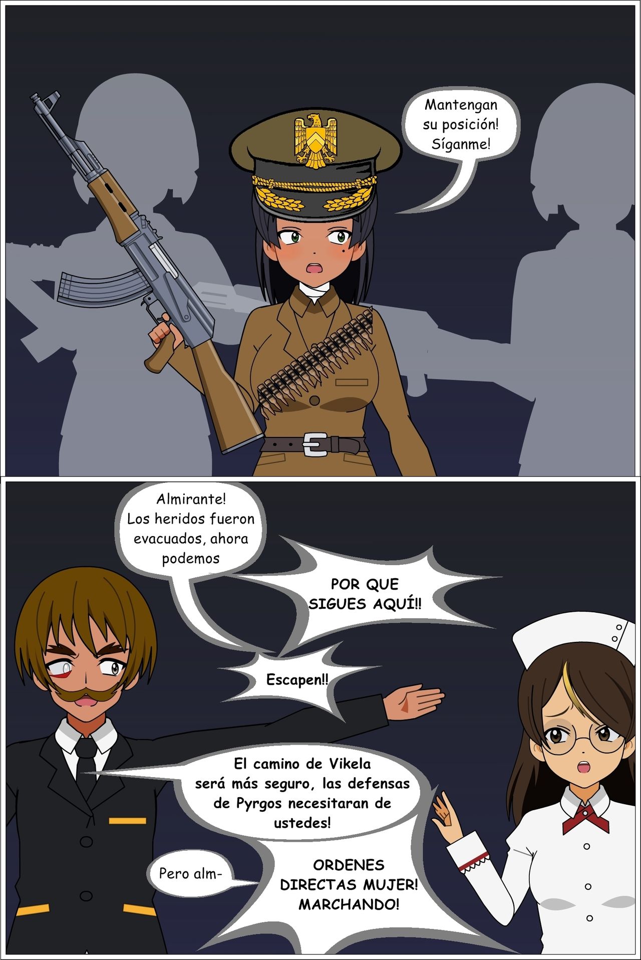 Proyecto Schwan Capitulo 12: Alas Raudas en Tiempos de Guerra page 9 full