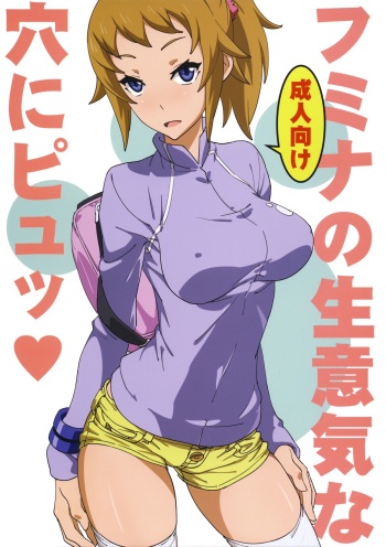(C87) [SANDWORKS (Suna)] Fumina no Namaiki na Ana ni Pyu (Gundam Build Fighters Try) cover