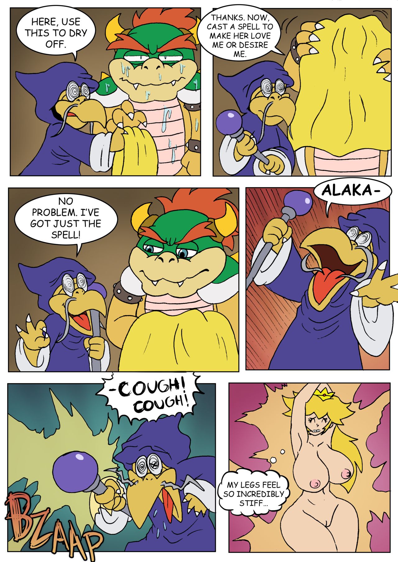 Peach's Tail of Escape page 7 full