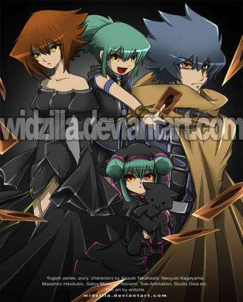 [widzilla] yu-gi-oh gender bender series cover
