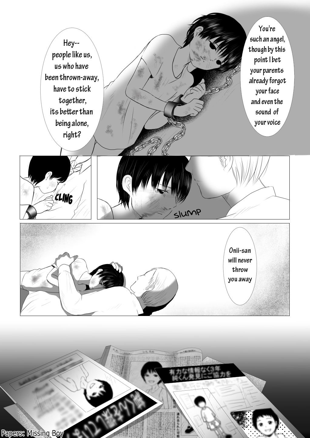 Chikashitsu de Kodomo wo Katteru Hanashi page 12 full