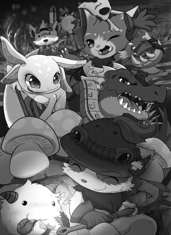 (C87) [Kezukaya (Various)] Welcome to Kemoner's Rift!! (League of Legends) [English] cover